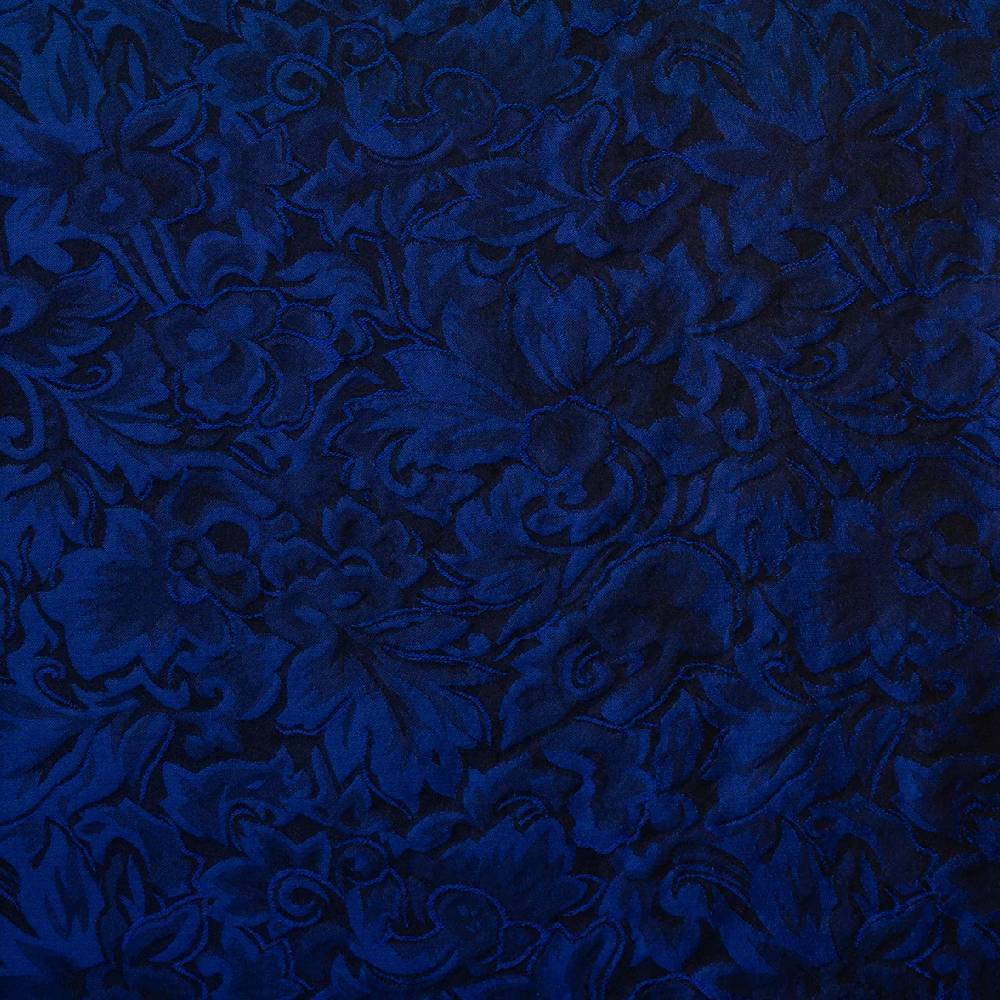 Baroque Indigo Silk Scarf - 20" ACCESSORIES - Additional Accessories - Wild Rags & Scarves Wyoming Traders
