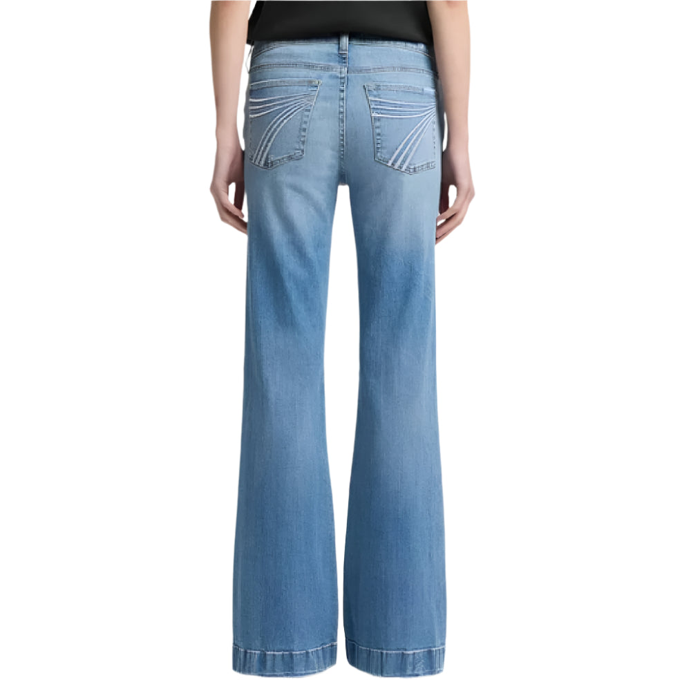 7 For All Mankind Dojo Tailorless - Pine WOMEN - Clothing - Jeans 7 For All Mankind