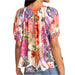 Johnny Was Avah Button Down Shirt WOMEN - Clothing - Tops - Short Sleeved Johnny Was Collection