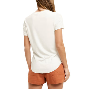 Ribbed Knit Tee WOMEN - Clothing - Tops - Short Sleeved Wishlist