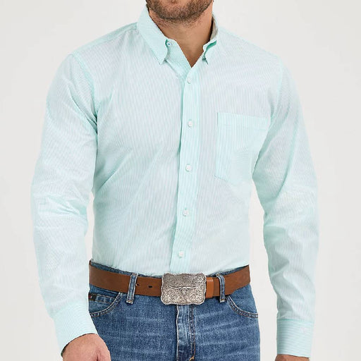 Wrangler Men's Cody Johnson Button Down Shirt MEN - Clothing - Shirts - Long Sleeve Wrangler