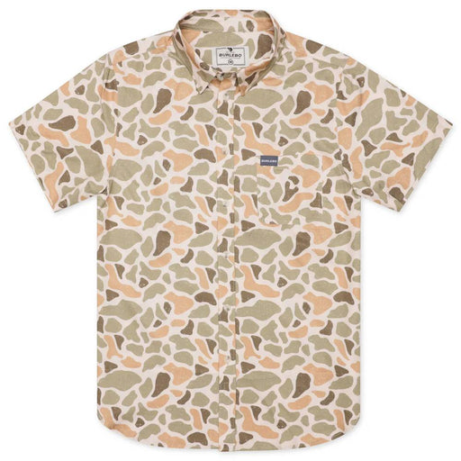Burlebo Performance Button Up Shirt - Venado Camo MEN - Clothing - Shirts - Short Sleeve Burlebo
