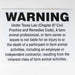 Equine Liability Sign Barn - Accessories MISC