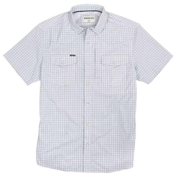 Poncho The Shorthorn Western Shirt - Slim Fit MEN - Clothing - Shirts - Short Sleeve Poncho Outdoors