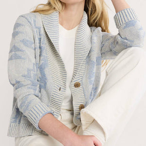 Pendleton Women's Textured Cotton Cardigan WOMEN - Clothing - Sweaters & Cardigans Pendleton