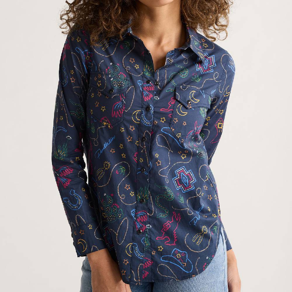 Pendleton Women's Gambler Western Print Shirt WOMEN - Clothing - Tops - Long Sleeved Pendleton