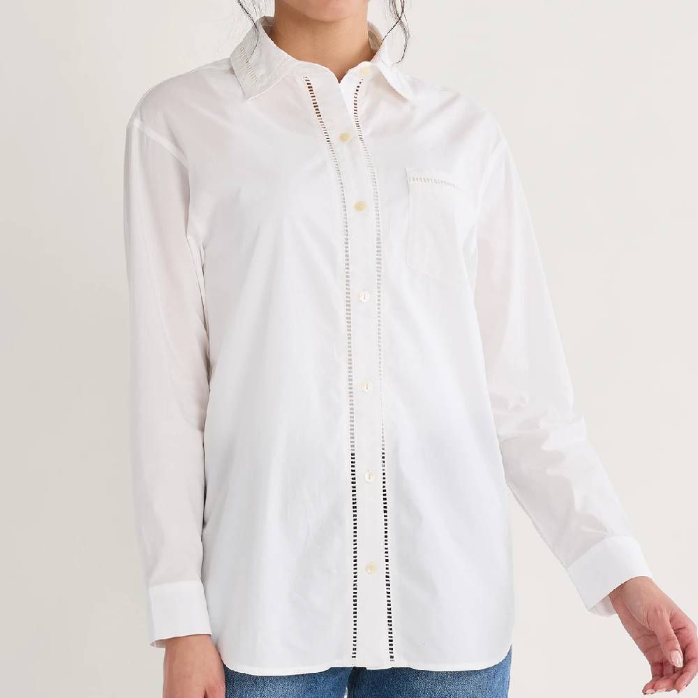 Pendleton Women's Everly Poplin Top WOMEN - Clothing - Tops - Long Sleeved Pendleton