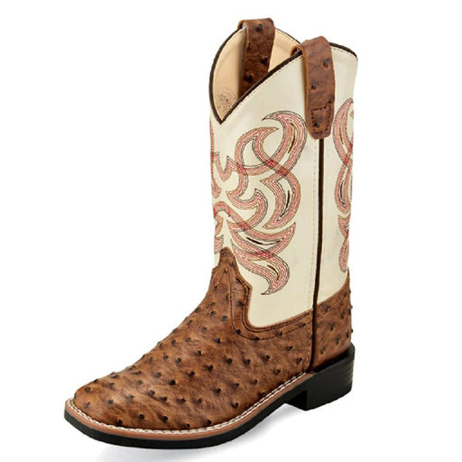 Old West Youth Ostrich Western Boot KIDS - Footwear - Boots Jama Corporation