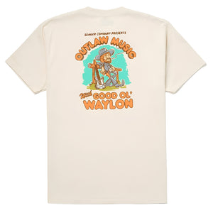 Seager Waylon Jennings Outlaw Tee MEN - Clothing - T-Shirts & Tanks Seager Apparel