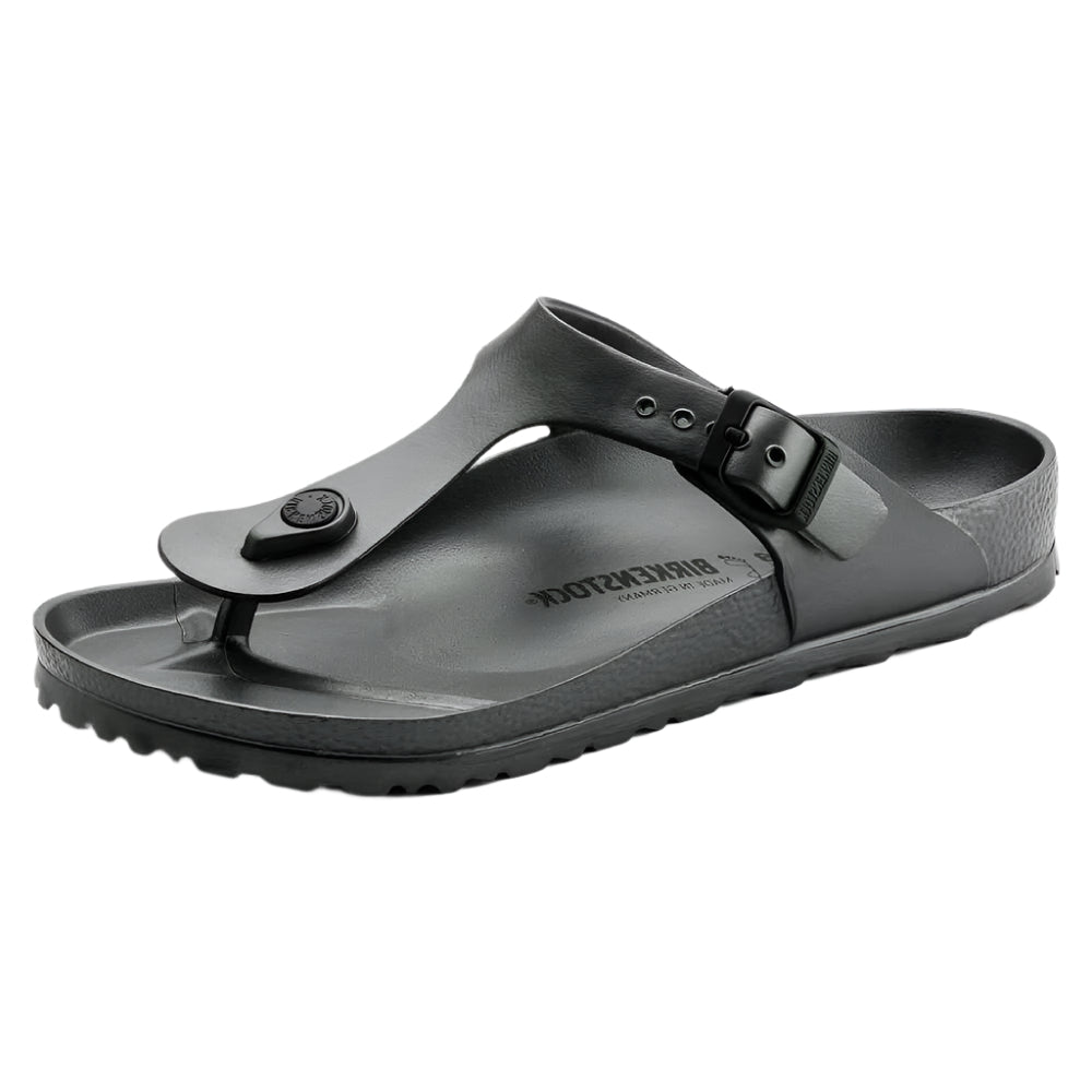 Birkenstock Women's Gizeh Essential EVA - Metallic Anthracite
