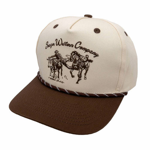 Seager Los Rios Canvas Snapback Cap HATS - BASEBALL CAPS Seager Apparel