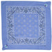 Embroidered Pansies Bandana ACCESSORIES - Additional Accessories - Wild Rags & Scarves Little Lamb Designs