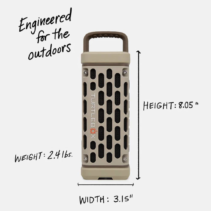 Turtlebox Ranger - Tan ACCESSORIES - Additional Accessories - Tech Accessories Turtlebox