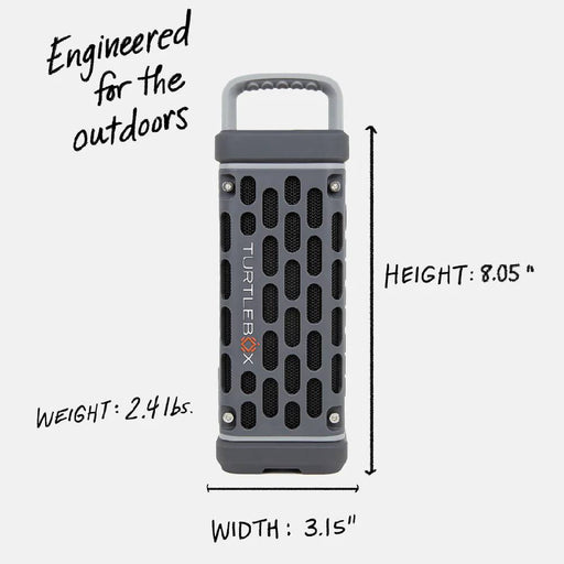 Turtlebox Ranger - Gray ACCESSORIES - Additional Accessories - Tech Accessories Turtlebox