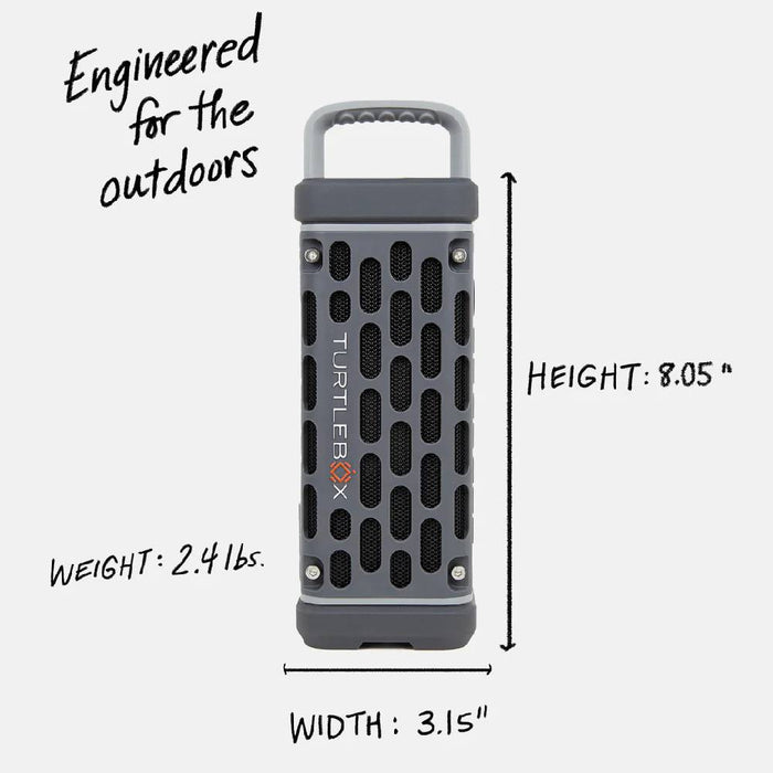 Turtlebox Ranger - Gray ACCESSORIES - Additional Accessories - Tech Accessories Turtlebox