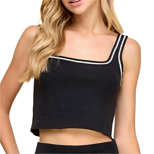 Knit Cropped Tank WOMEN - Clothing - Tops - Sleeveless TCEC