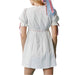 Poplin Lace Contrast Tie Dress WOMEN - Clothing - Dresses Peach Love California