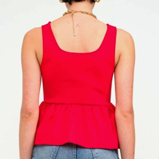 Raina Chili Red Top WOMEN - Clothing - Tops - Sleeveless Sofie the Label