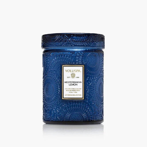 Voluspa Mediterranean Lemon Small Jar Candle HOME & GIFTS - Home Decor - Candles + Diffusers Voluspa