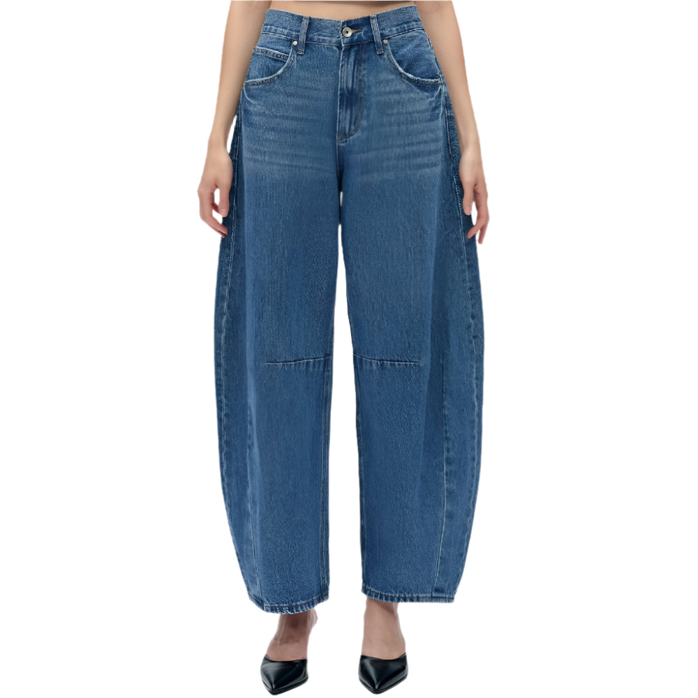 Bayeas Katia Tailored Barrel Leg Jean WOMEN - Clothing - Jeans Bayeas