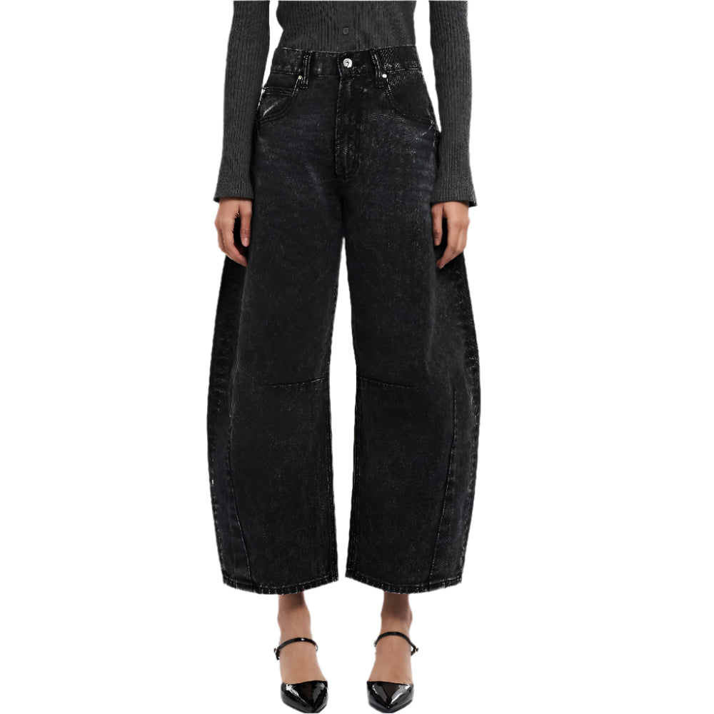 Bayeas Katia Tailored Barrel Leg Jean