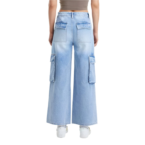 Bayeas High Rise Wide Leg Cargo Jean WOMEN - Clothing - Jeans Bayeas