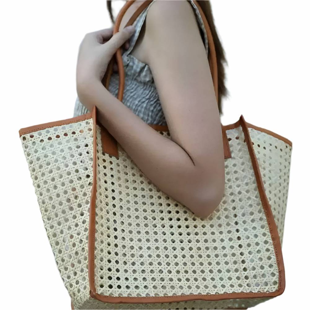 Kangin Rattan Tote