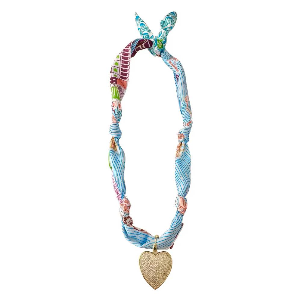Leah Heart Scarf Necklace WOMEN - Accessories - Jewelry - Necklaces Gemelli
