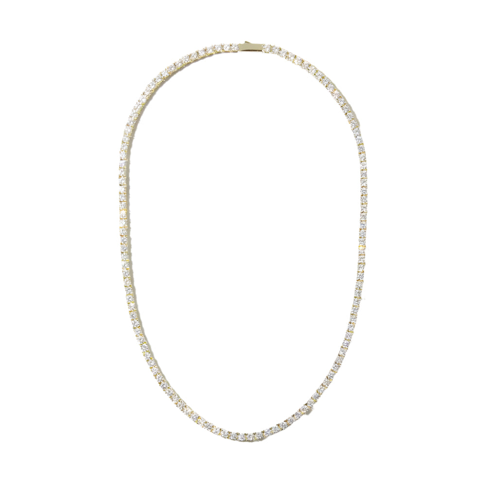 Gold Diamond Tennis Necklace WOMEN - Accessories - Jewelry - Necklaces Sami Jewels