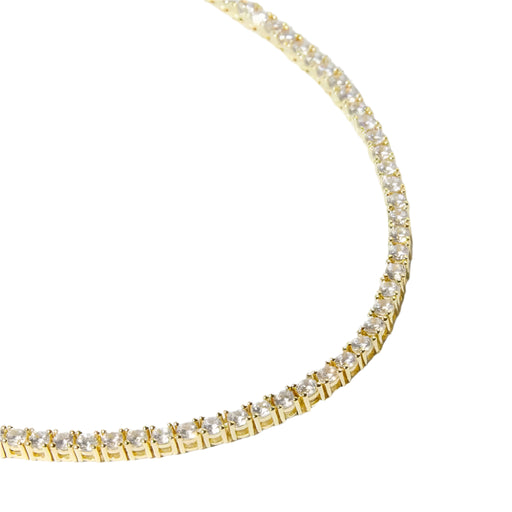 Gold Diamond Tennis Necklace WOMEN - Accessories - Jewelry - Necklaces Sami Jewels