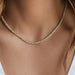 Gold Diamond Tennis Necklace WOMEN - Accessories - Jewelry - Necklaces Sami Jewels