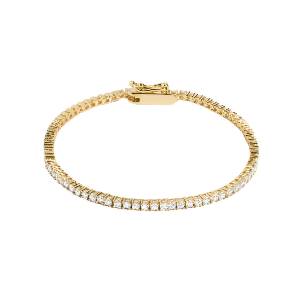 Gold Tennis Bracelet WOMEN - Accessories - Jewelry - Bracelets Sami Jewels