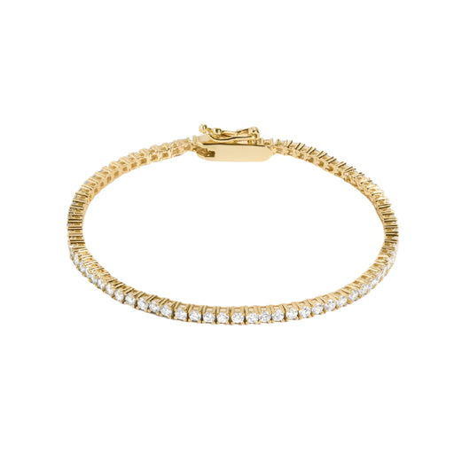 Gold Tennis Bracelet WOMEN - Accessories - Jewelry - Bracelets Sami Jewels