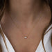 Gold Radiant Bezel Necklace WOMEN - Accessories - Jewelry - Necklaces Sami Jewels