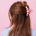 Large Hair Clip - Pink/Pearls WOMEN - Accessories - Hair Accessories Taylor Elliott Designs