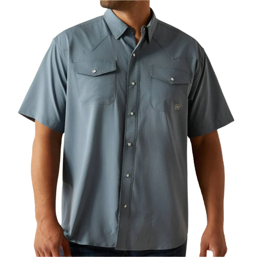 Ariat Men's Pearl Snap Western VentTek Shirt MEN - Clothing - Shirts - Short Sleeve Ariat Clothing