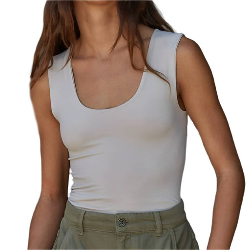 Double Layered Seamless Top WOMEN - Clothing - Tops - Sleeveless By Together