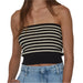Striped Tube Top WOMEN - Clothing - Tops - Sleeveless By Together