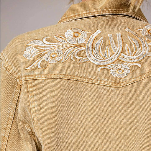 Embroidered Denim Jacket WOMEN - Clothing - Outerwear - Jackets Blue B