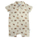 Baby Longhorn Cows Polo Romper KIDS - Baby - Baby Boy Clothing Goosies