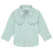 Wrangler Baby Boy's Pearl Snap Diamond Print Western Shirt KIDS - Boys - Clothing - Shirts - Long Sleeve Shirts Wrangler