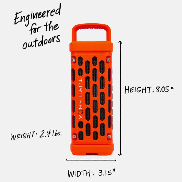 Turtlebox Ranger - Orange ACCESSORIES - Additional Accessories - Tech Accessories Turtlebox