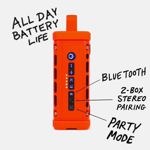 Turtlebox Ranger - Orange ACCESSORIES - Additional Accessories - Tech Accessories Turtlebox
