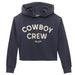 Wrangler Women's Cowboy Crew Cropped Hoodie WOMEN - Clothing - Pullovers & Hoodies Wrangler