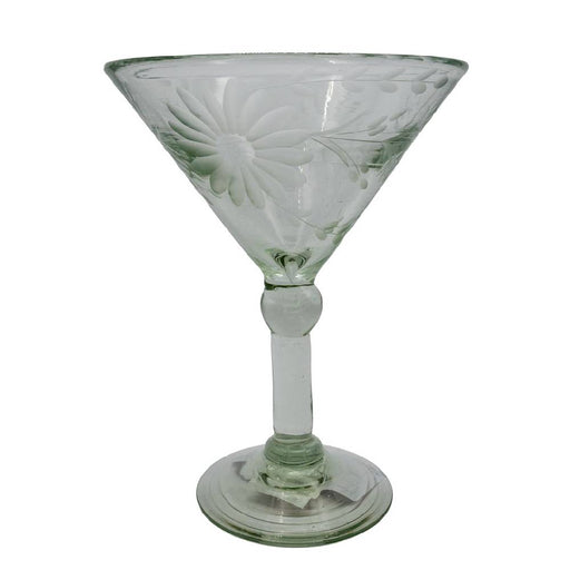 Crystal Martini Glass - Sunflower HOME & GIFTS - Tabletop + Kitchen - Bar Accessories Rose Ann Hall Designs