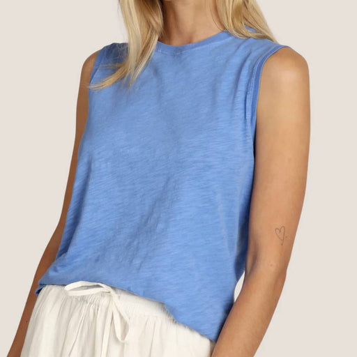 Dylan Modern Crew Tank Top - Portofino WOMEN - Clothing - Tops - Sleeveless Dylan