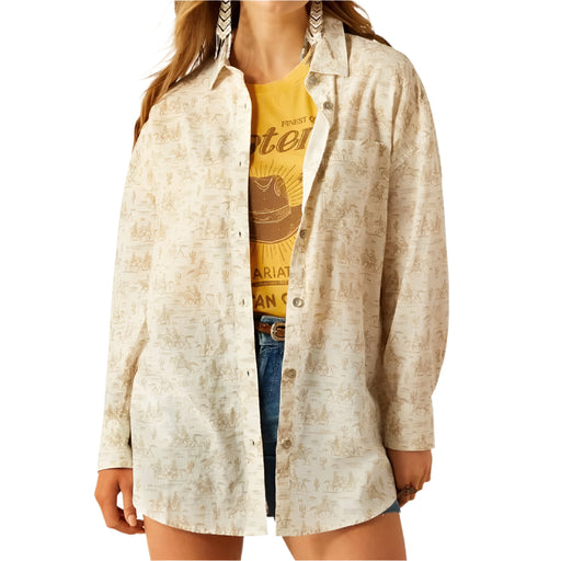 * Ariat Women's Poppy Summer Overshirt - FINAL SALE WOMEN - Clothing - Tops - Long Sleeved Ariat Clothing