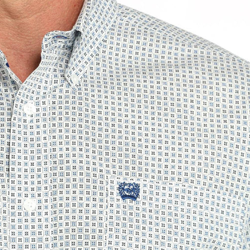 Cinch Men's Geo Print Button Down Shirt MEN - Clothing - Shirts - Long Sleeve Cinch