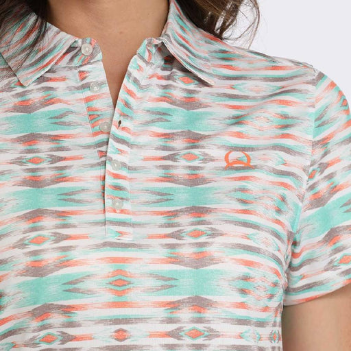 Cinch Women's Southwest Polo Shirt WOMEN - Clothing - Tops - Short Sleeved Cinch