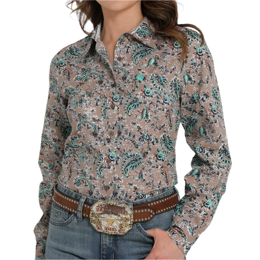 Cinch Women's Paisley Button Down Shirt WOMEN - Clothing - Tops - Long Sleeved Cinch